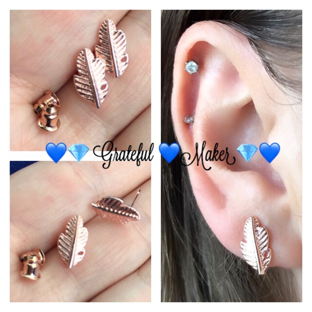NEW!๐๐ROSE๐๐GOLDEN FEATHERS!๐๐TINY! SO CUTE! - Picture 2 of 8